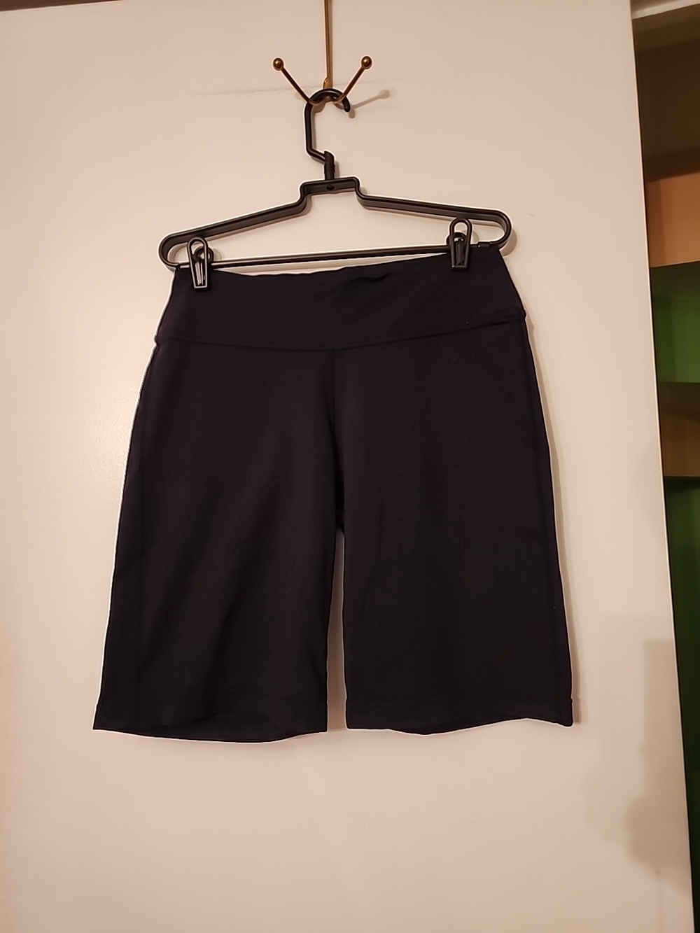Athleta Black High-Waist Bike Shorts